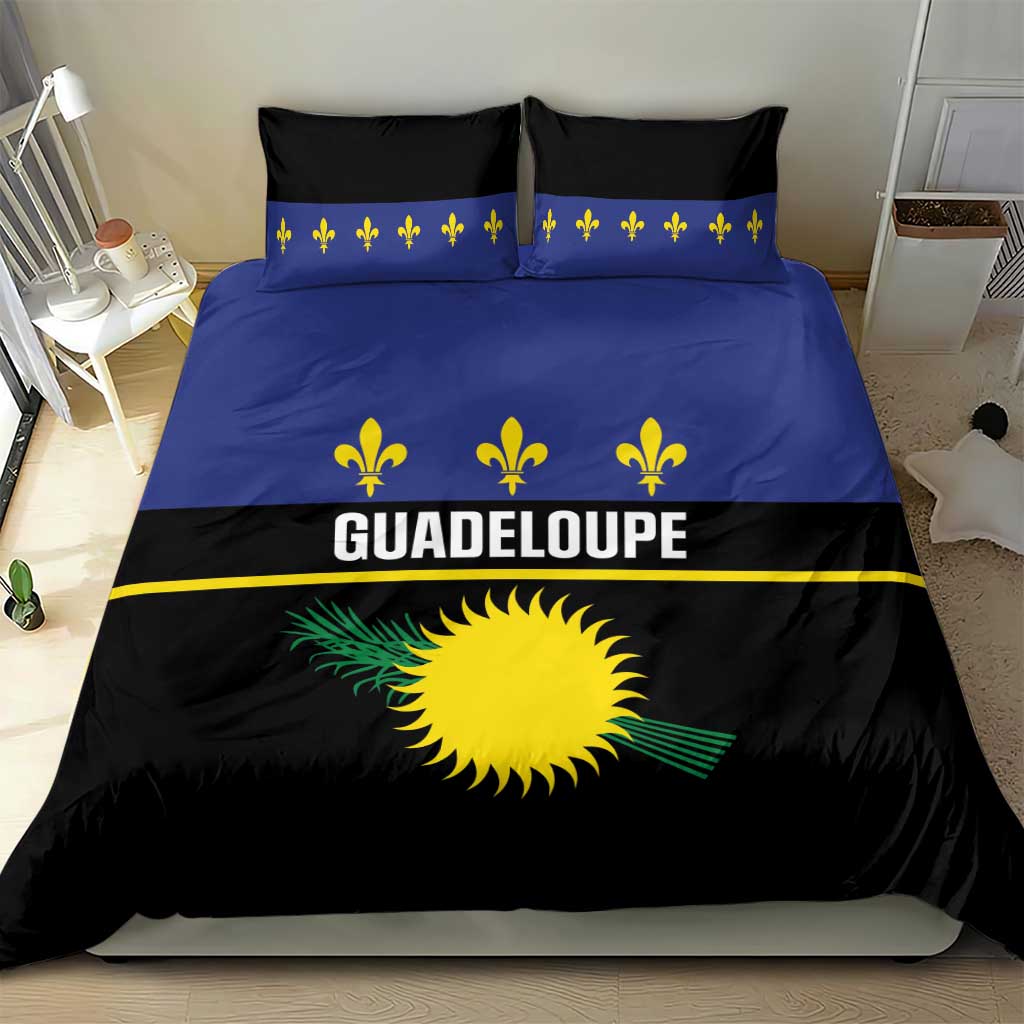 Guadeloupe Bedding Set Rejyon Gwadloup Black Version