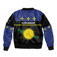 Guadeloupe Bomber Jacket Rejyon Gwadloup Black Version