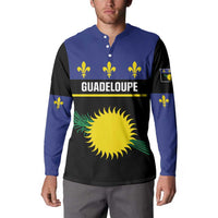 Guadeloupe Button Sweatshirt Rejyon Gwadloup Black Version