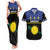 Guadeloupe Couples Matching Tank Maxi Dress and Hawaiian Shirt Rejyon Gwadloup Black Version