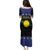 Guadeloupe Family Matching Puletasi and Hawaiian Shirt Rejyon Gwadloup Black Version