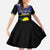 Guadeloupe Family Matching Tank Maxi Dress and Hawaiian Shirt Rejyon Gwadloup Black Version