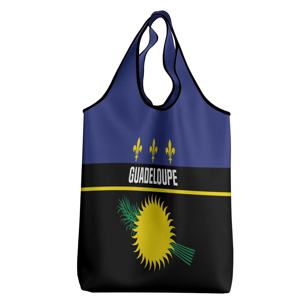 Guadeloupe Grocery Bag Rejyon Gwadloup Black Version