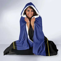 Guadeloupe Hooded Blanket Rejyon Gwadloup Black Version