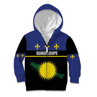 Guadeloupe Kid Hoodie Rejyon Gwadloup Black Version