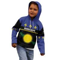 Guadeloupe Kid Hoodie Rejyon Gwadloup Black Version