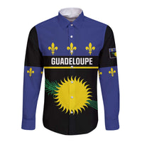 Guadeloupe Long Sleeve Button Shirt Rejyon Gwadloup Black Version