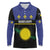 Guadeloupe Long Sleeve Polo Shirt Rejyon Gwadloup Black Version