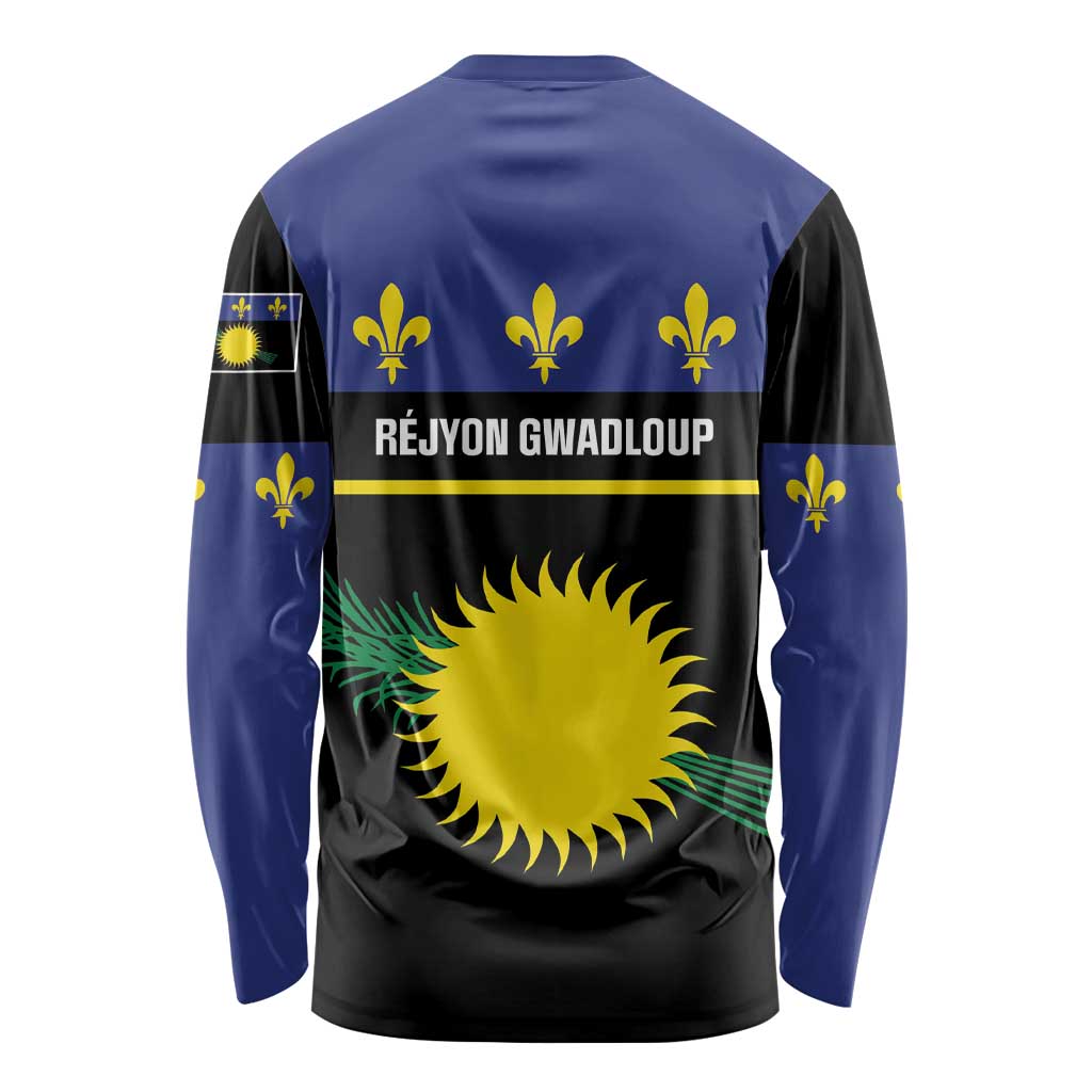 Guadeloupe Long Sleeve Shirt Rejyon Gwadloup Black Version