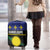 Guadeloupe Luggage Cover Rejyon Gwadloup Black Version