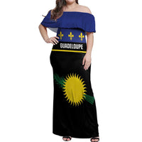 Guadeloupe Off Shoulder Maxi Dress Rejyon Gwadloup Black Version