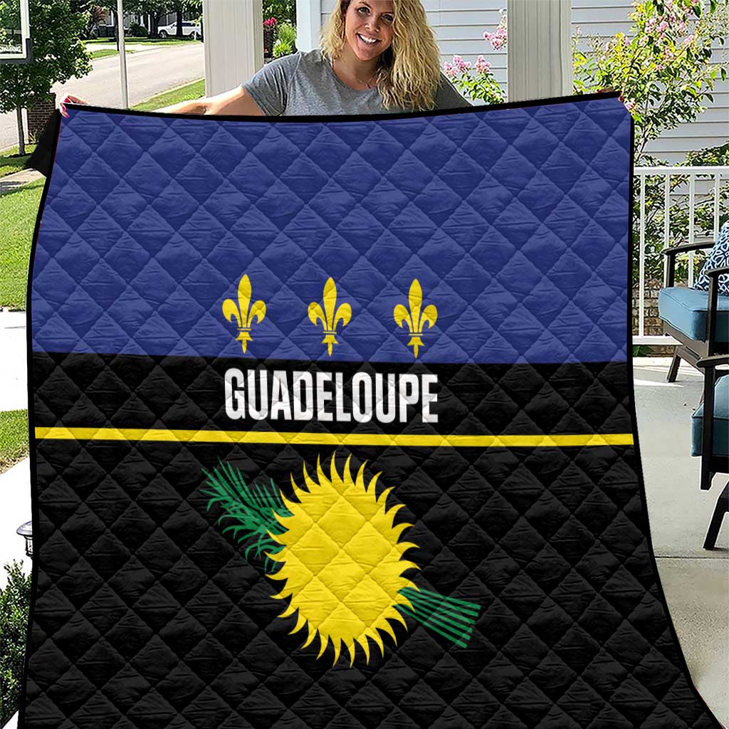 Guadeloupe Quilt Rejyon Gwadloup Black Version