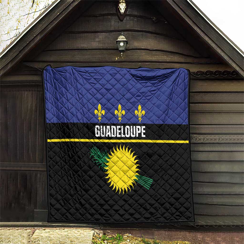 Guadeloupe Quilt Rejyon Gwadloup Black Version