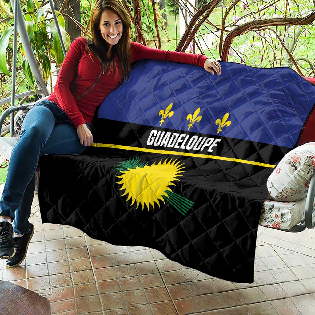 Guadeloupe Quilt Rejyon Gwadloup Black Version