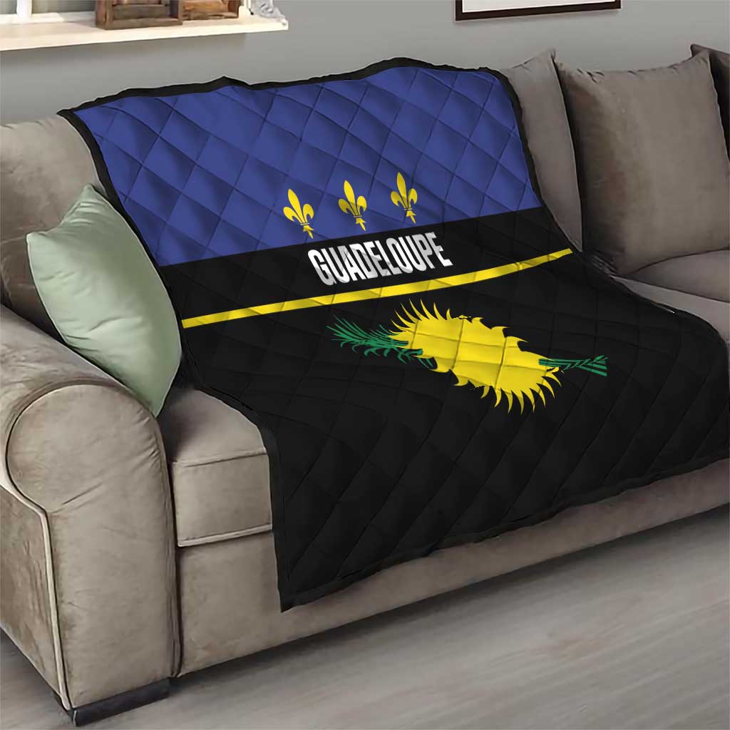 Guadeloupe Quilt Rejyon Gwadloup Black Version