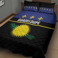 Guadeloupe Quilt Bed Set Rejyon Gwadloup Black Version