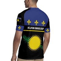 Guadeloupe Rugby Jersey Rejyon Gwadloup Black Version