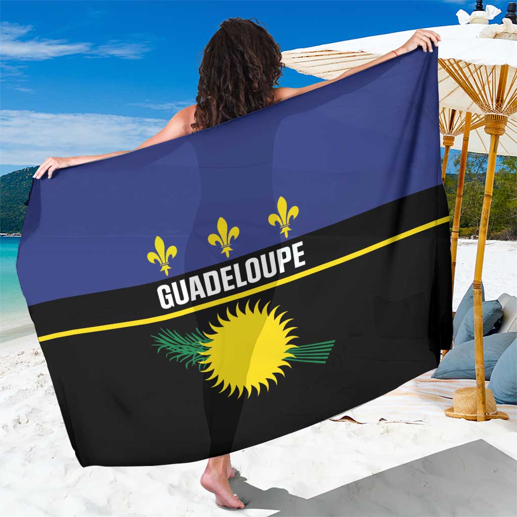 Guadeloupe Sarong Rejyon Gwadloup Black Version