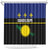 Guadeloupe Shower Curtain Rejyon Gwadloup Black Version