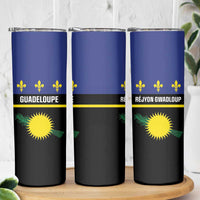 Guadeloupe Skinny Tumbler Rejyon Gwadloup Black Version