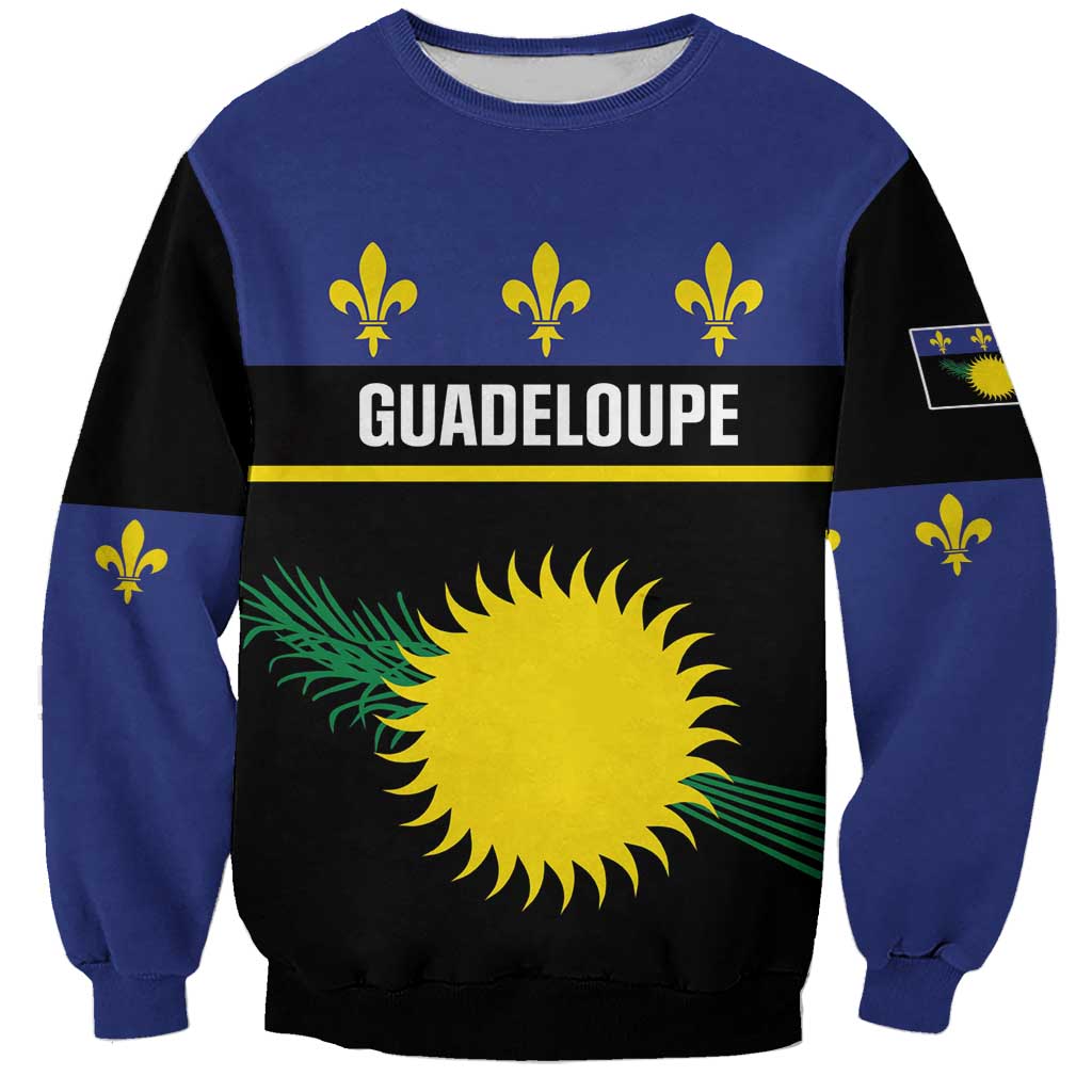 Guadeloupe Sweatshirt Rejyon Gwadloup Black Version