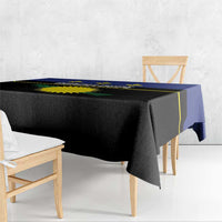 Guadeloupe Tablecloth Rejyon Gwadloup Black Version