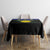 Guadeloupe Tablecloth Rejyon Gwadloup Black Version