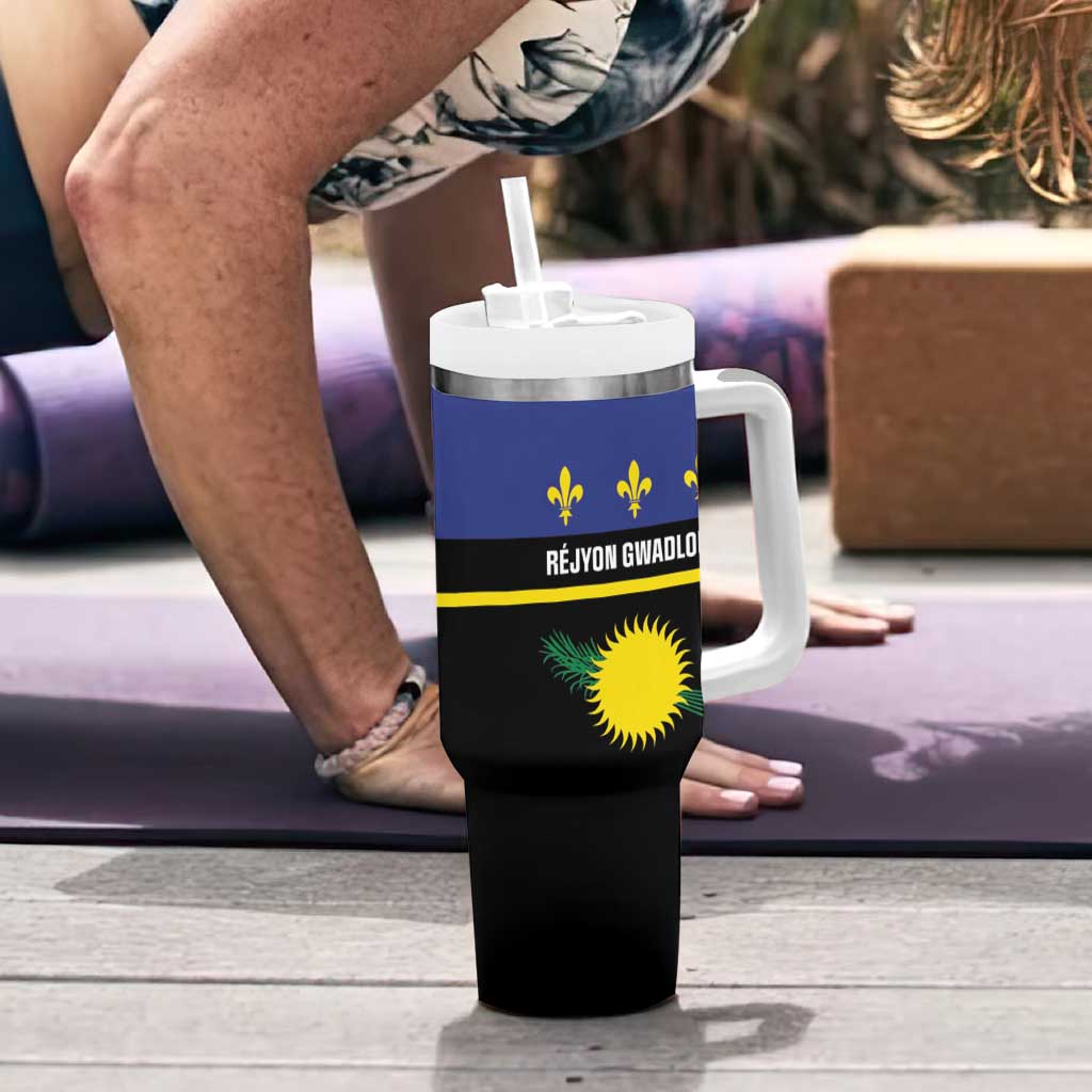 Guadeloupe Tumbler With Handle Rejyon Gwadloup Black Version