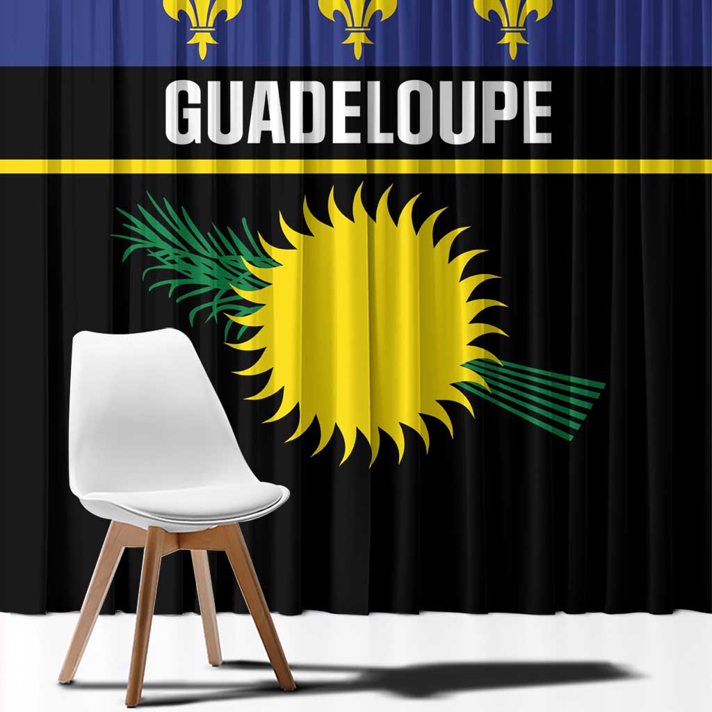 Guadeloupe Window Curtain Rejyon Gwadloup Black Version