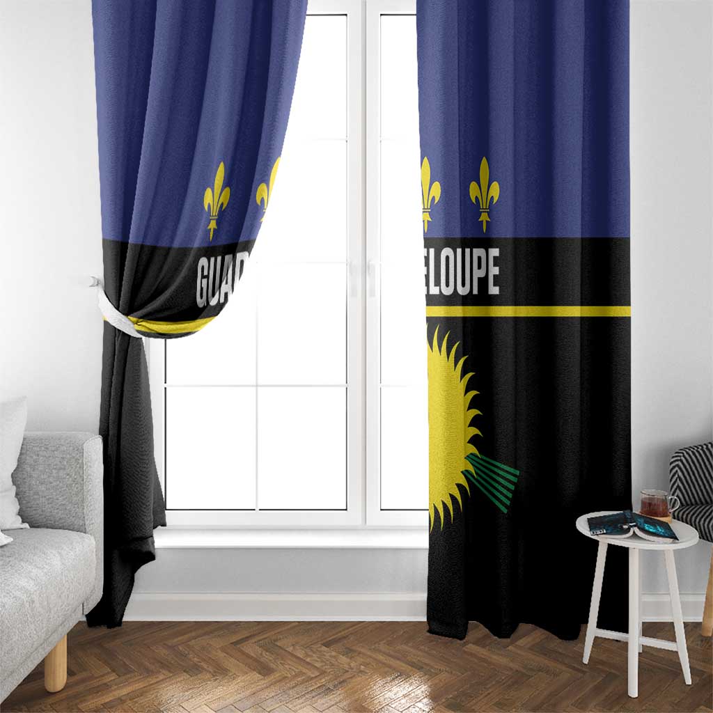 Guadeloupe Window Curtain Rejyon Gwadloup Black Version