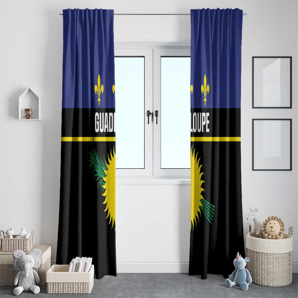 Guadeloupe Window Curtain Rejyon Gwadloup Black Version