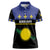 Guadeloupe Women Polo Shirt Rejyon Gwadloup Black Version