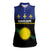 Guadeloupe Women Sleeveless Polo Shirt Rejyon Gwadloup Black Version
