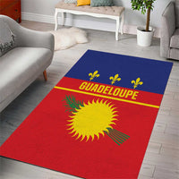 Guadeloupe Area Rug Rejyon Gwadloup Red Version