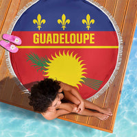 Guadeloupe Beach Blanket Rejyon Gwadloup Red Version