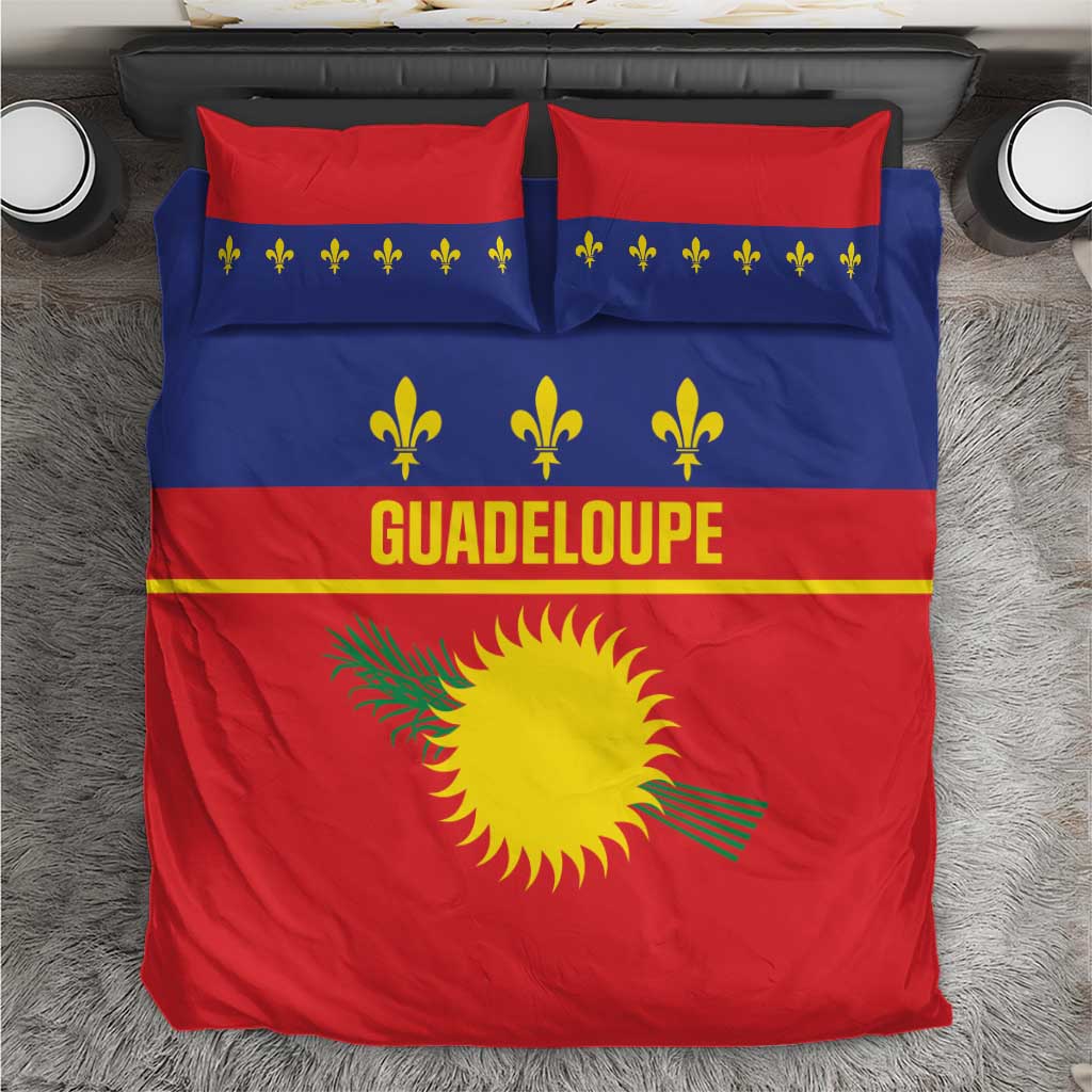 Guadeloupe Bedding Set Rejyon Gwadloup Red Version