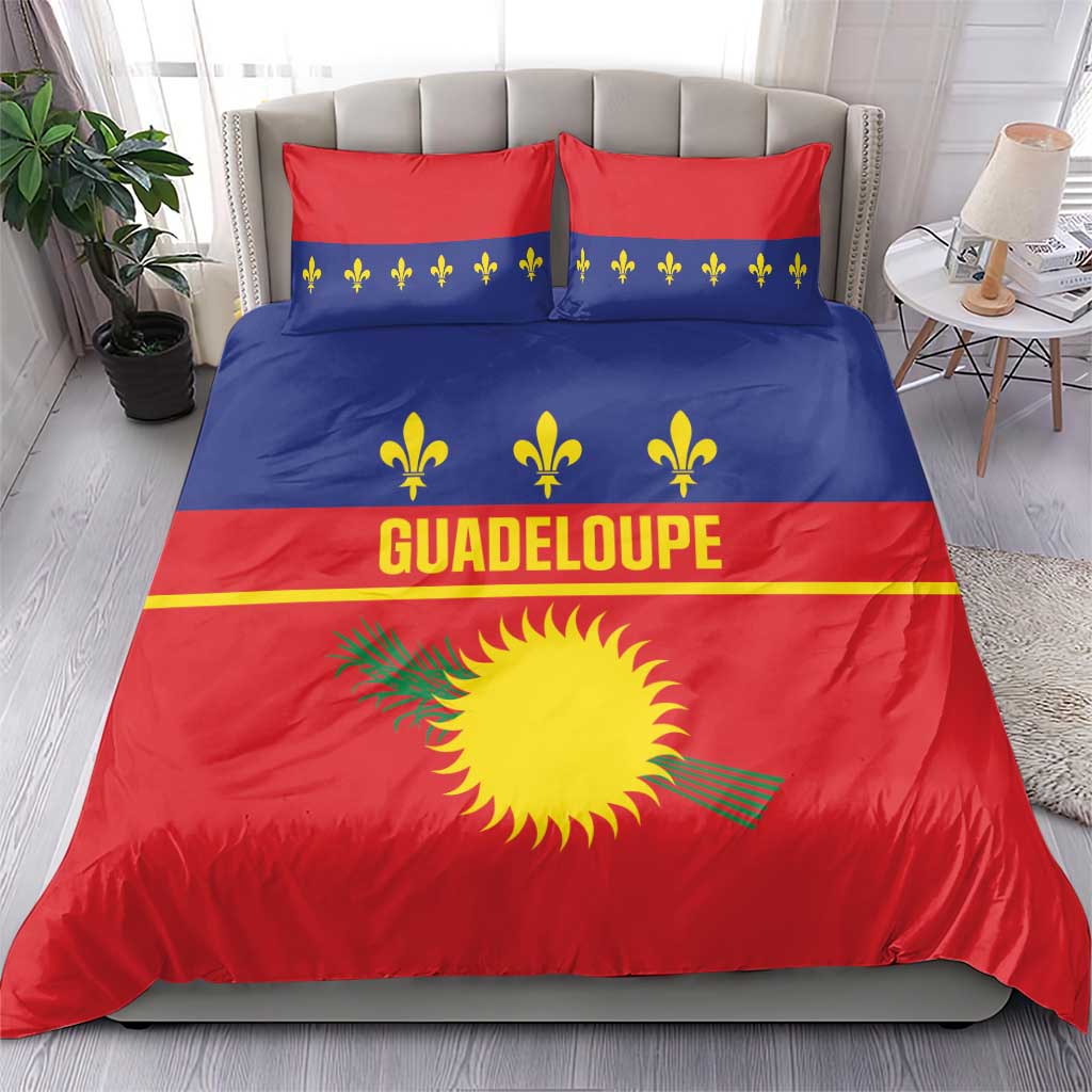 Guadeloupe Bedding Set Rejyon Gwadloup Red Version