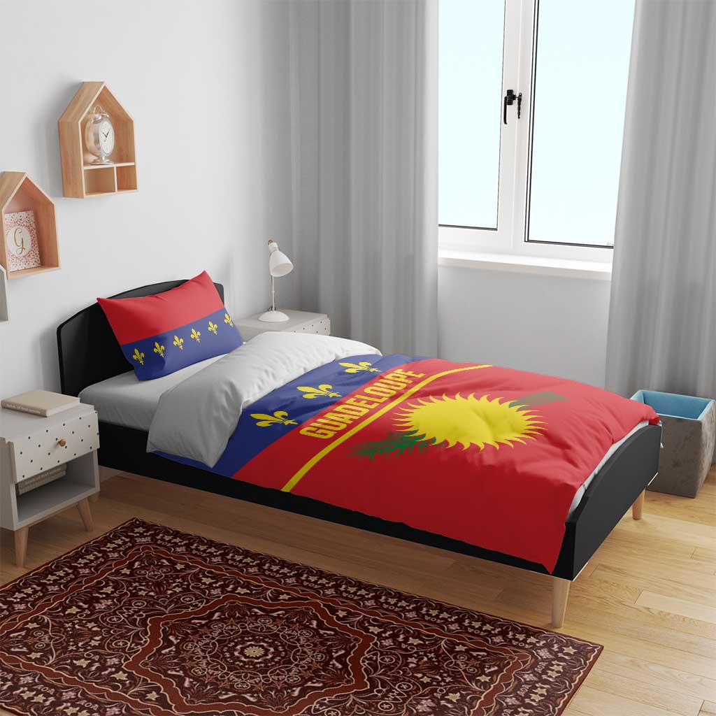 Guadeloupe Bedding Set Rejyon Gwadloup Red Version