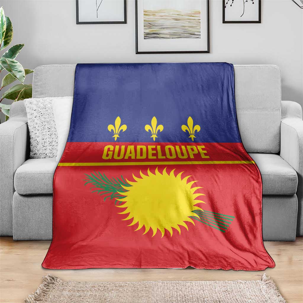 Guadeloupe Blanket Rejyon Gwadloup Red Version