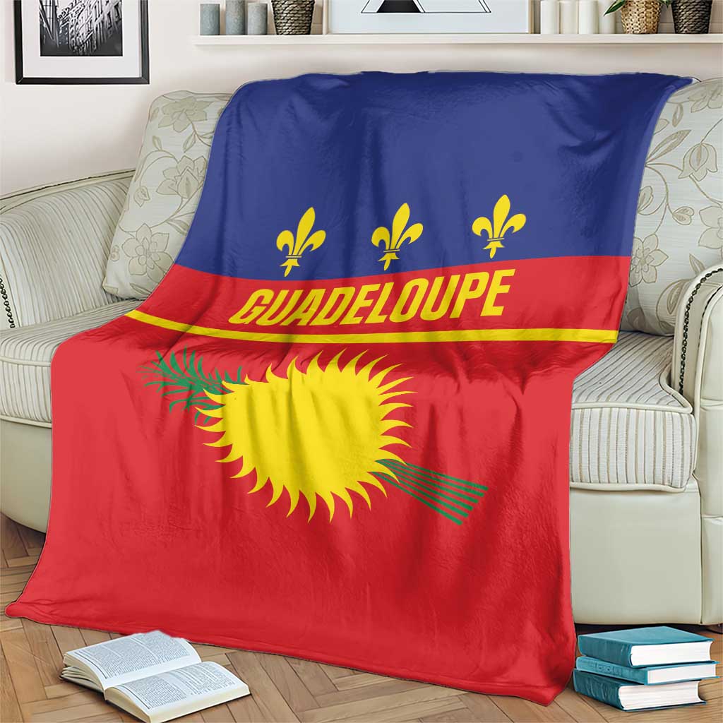 Guadeloupe Blanket Rejyon Gwadloup Red Version