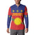 Guadeloupe Button Sweatshirt Rejyon Gwadloup Red Version