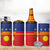 Guadeloupe 4 in 1 Can Cooler Tumbler Rejyon Gwadloup Red Version