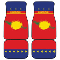 Guadeloupe Car Mats Rejyon Gwadloup Red Version