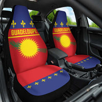 Guadeloupe Car Seat Cover Rejyon Gwadloup Red Version