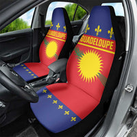 Guadeloupe Car Seat Cover Rejyon Gwadloup Red Version