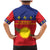 Guadeloupe Family Matching Mermaid Dress and Hawaiian Shirt Rejyon Gwadloup Red Version
