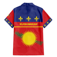 Guadeloupe Family Matching Mermaid Dress and Hawaiian Shirt Rejyon Gwadloup Red Version