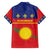 Guadeloupe Family Matching Tank Maxi Dress and Hawaiian Shirt Rejyon Gwadloup Red Version