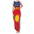 Guadeloupe Family Matching Tank Maxi Dress and Hawaiian Shirt Rejyon Gwadloup Red Version