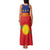 Guadeloupe Family Matching Tank Maxi Dress and Hawaiian Shirt Rejyon Gwadloup Red Version